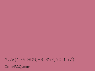 YUV 139.809,-3.357,50.157 Color Image