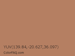 YUV 139.84,-20.627,36.097 Color Image
