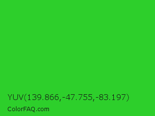 YUV 139.866,-47.755,-83.197 Color Image