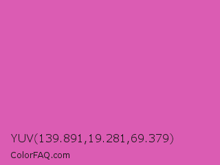 YUV 139.891,19.281,69.379 Color Image
