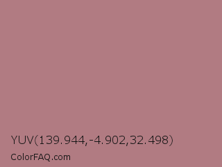 YUV 139.944,-4.902,32.498 Color Image