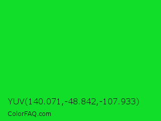 YUV 140.071,-48.842,-107.933 Color Image