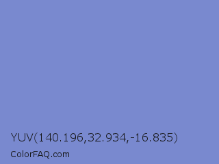 YUV 140.196,32.934,-16.835 Color Image