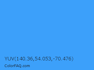 YUV 140.36,54.053,-70.476 Color Image