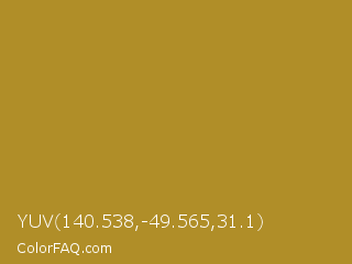 YUV 140.538,-49.565,31.1 Color Image