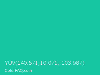 YUV 140.571,10.071,-103.987 Color Image