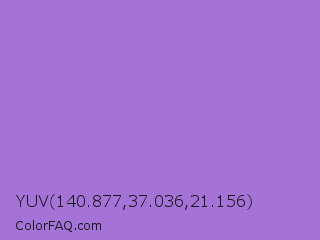 YUV 140.877,37.036,21.156 Color Image