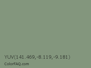 YUV 141.469,-8.119,-9.181 Color Image