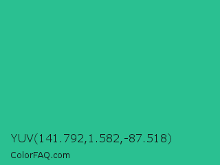 YUV 141.792,1.582,-87.518 Color Image