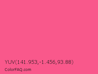 YUV 141.953,-1.456,93.88 Color Image