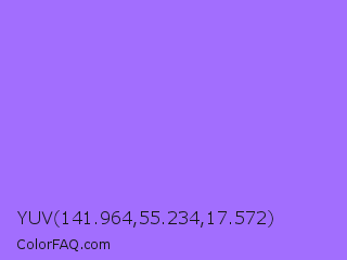 YUV 141.964,55.234,17.572 Color Image