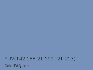 YUV 142.188,21.599,-21.213 Color Image