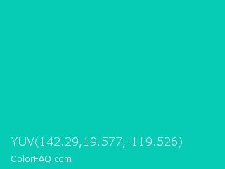 YUV 142.29,19.577,-119.526 Color Image