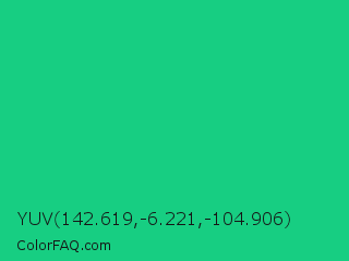 YUV 142.619,-6.221,-104.906 Color Image