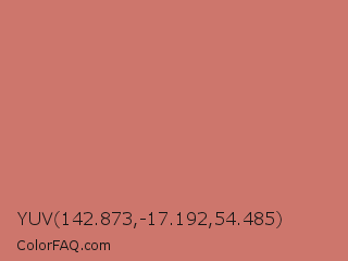 YUV 142.873,-17.192,54.485 Color Image