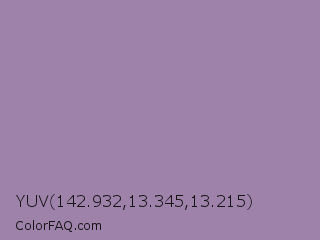 YUV 142.932,13.345,13.215 Color Image
