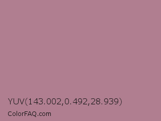 YUV 143.002,0.492,28.939 Color Image