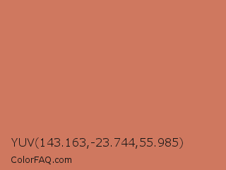 YUV 143.163,-23.744,55.985 Color Image