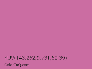YUV 143.262,9.731,52.39 Color Image