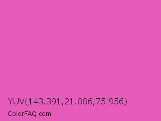 YUV 143.391,21.006,75.956 Color Image