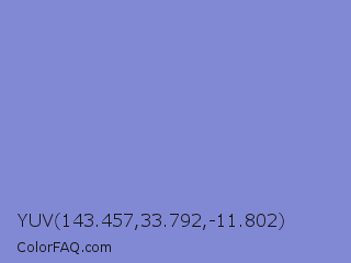YUV 143.457,33.792,-11.802 Color Image