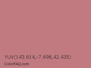 YUV 143.614,-7.698,42.435 Color Image