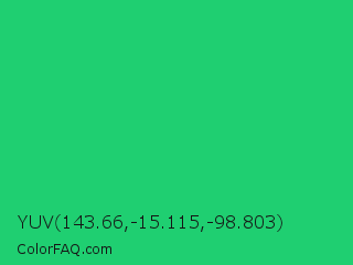 YUV 143.66,-15.115,-98.803 Color Image