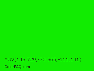 YUV 143.729,-70.365,-111.141 Color Image