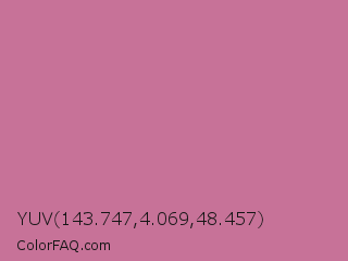 YUV 143.747,4.069,48.457 Color Image
