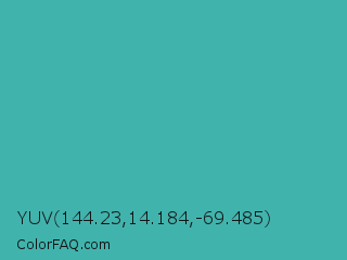 YUV 144.23,14.184,-69.485 Color Image