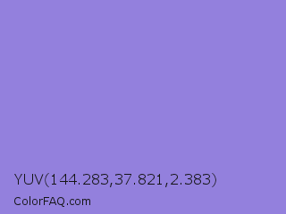 YUV 144.283,37.821,2.383 Color Image