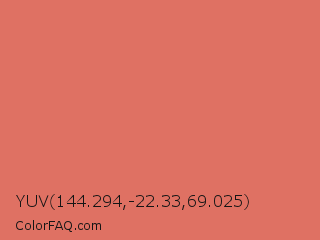 YUV 144.294,-22.33,69.025 Color Image