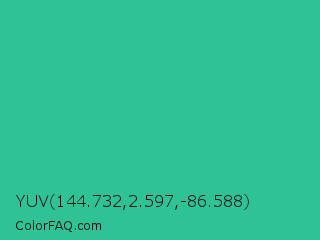 YUV 144.732,2.597,-86.588 Color Image