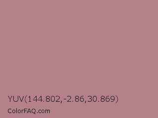 YUV 144.802,-2.86,30.869 Color Image