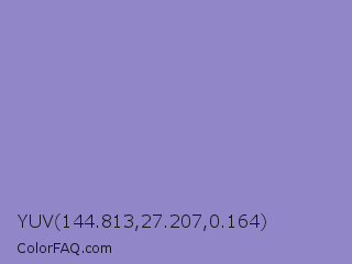 YUV 144.813,27.207,0.164 Color Image