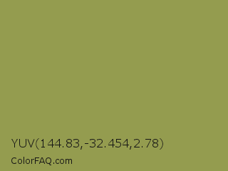 YUV 144.83,-32.454,2.78 Color Image