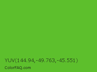 YUV 144.94,-49.763,-45.551 Color Image