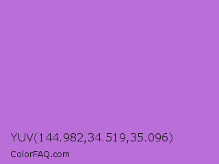 YUV 144.982,34.519,35.096 Color Image