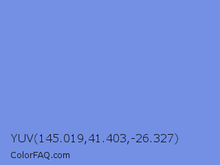 YUV 145.019,41.403,-26.327 Color Image