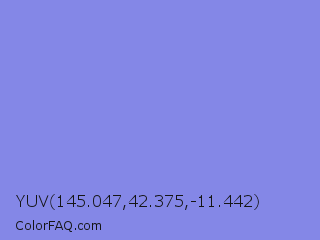 YUV 145.047,42.375,-11.442 Color Image