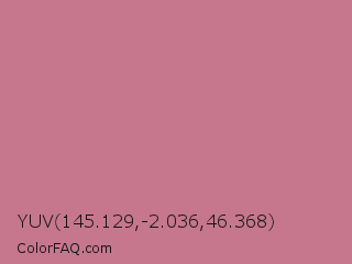 YUV 145.129,-2.036,46.368 Color Image