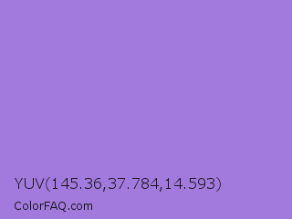 YUV 145.36,37.784,14.593 Color Image