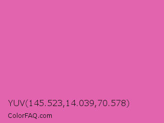 YUV 145.523,14.039,70.578 Color Image