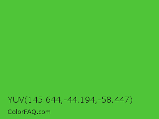 YUV 145.644,-44.194,-58.447 Color Image