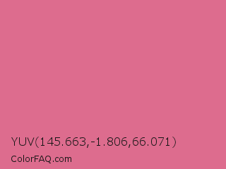 YUV 145.663,-1.806,66.071 Color Image
