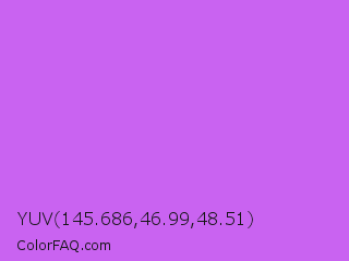 YUV 145.686,46.99,48.51 Color Image