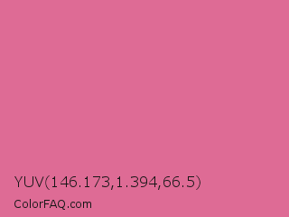 YUV 146.173,1.394,66.5 Color Image
