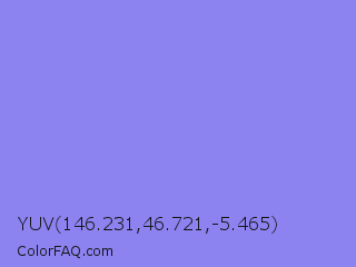 YUV 146.231,46.721,-5.465 Color Image
