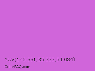 YUV 146.331,35.333,54.084 Color Image