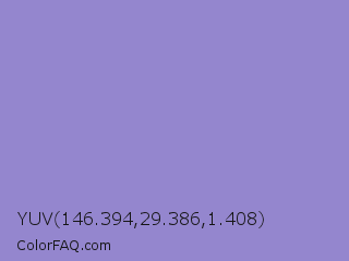 YUV 146.394,29.386,1.408 Color Image